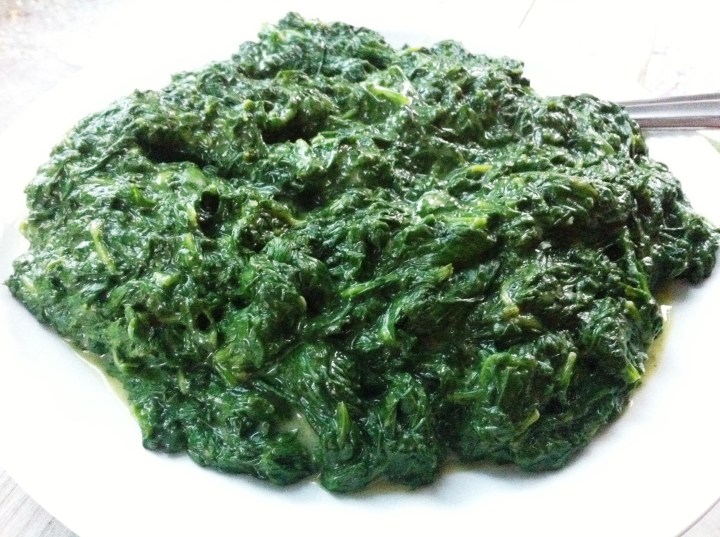 Spinach Béchamel