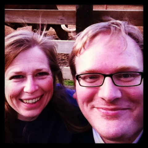 Heather and Jathan at the Fort Worth Stockyards