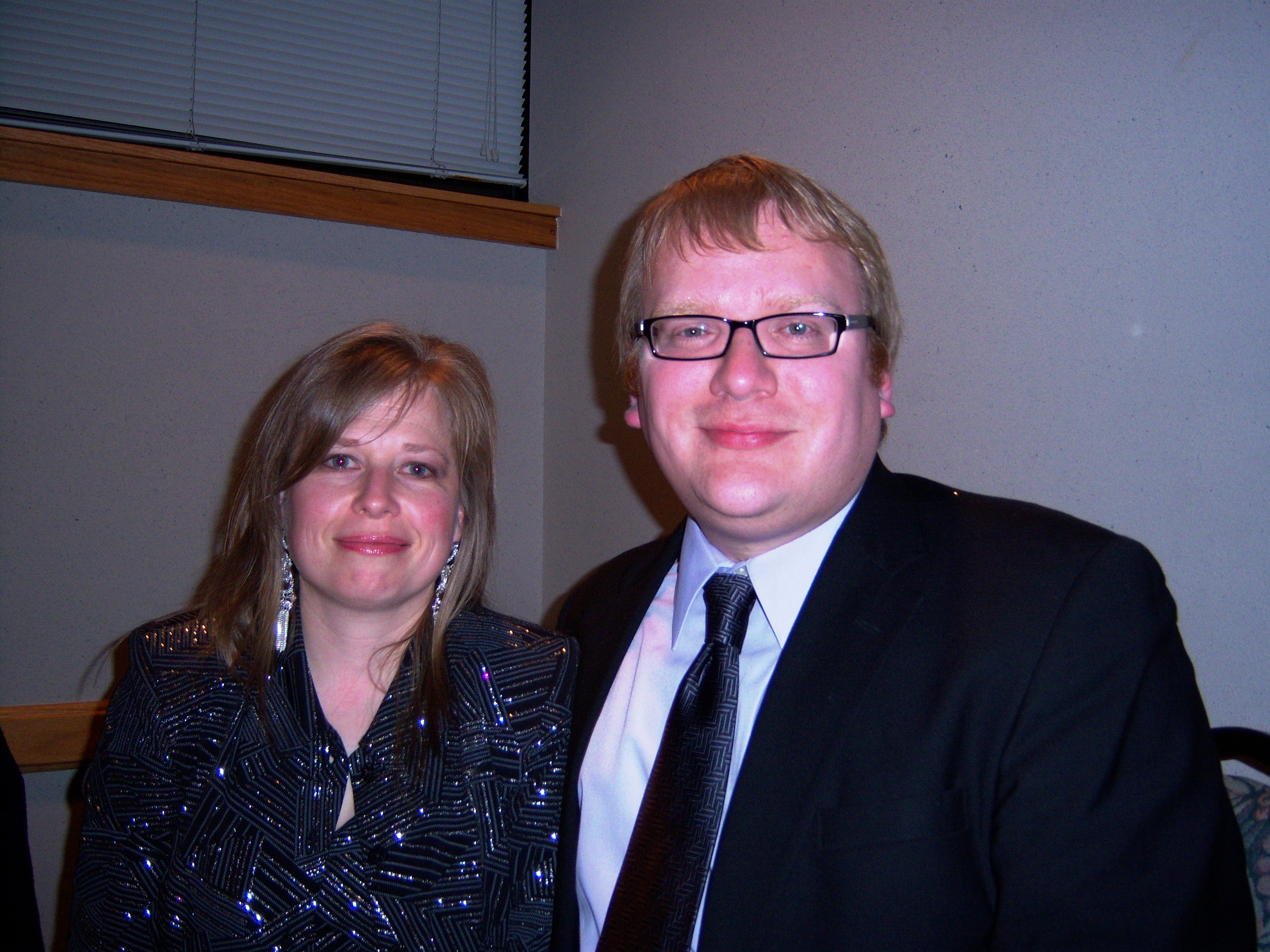 Heather and Jathan at the Graham Wedding
