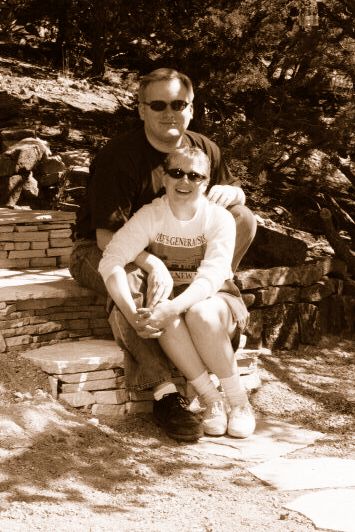 Jathan and Heather in Santa Fe