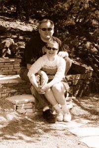 Jathan and Heather in Santa Fe