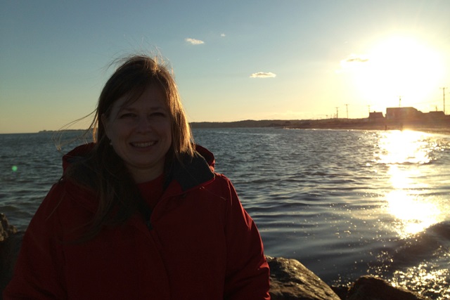 Heather at Falmouth Harbor