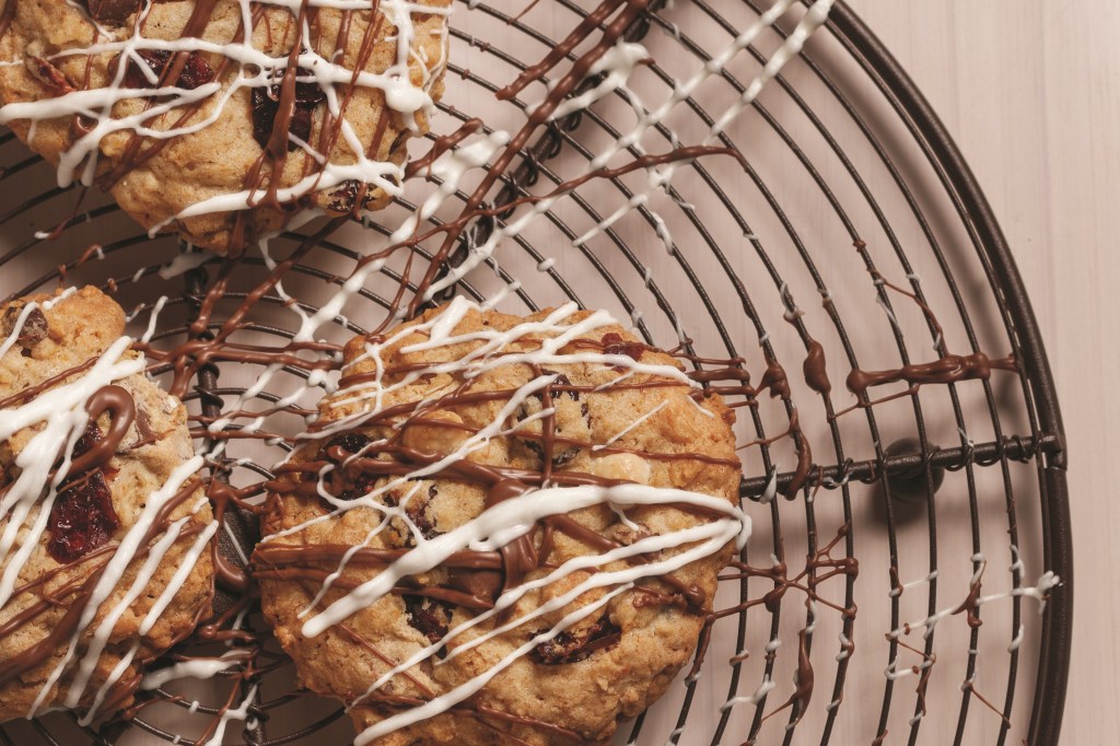 Martina McBride's Triple Chocolate Cranberry Oatmeal Cookies