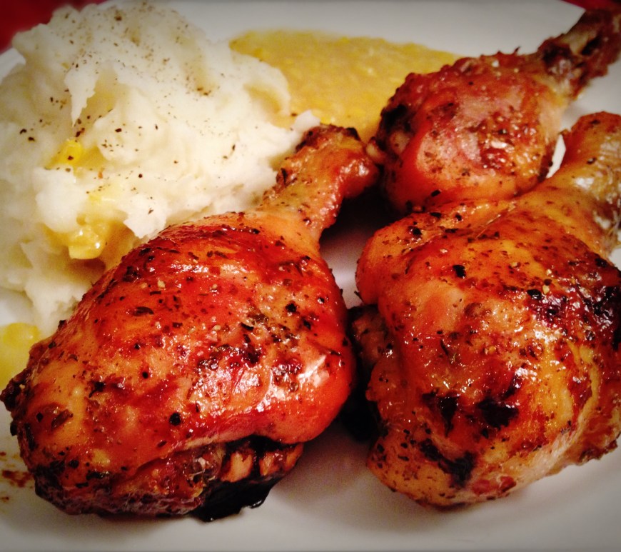 Baked Chicken with Honey-Dijon Mustard Glaze