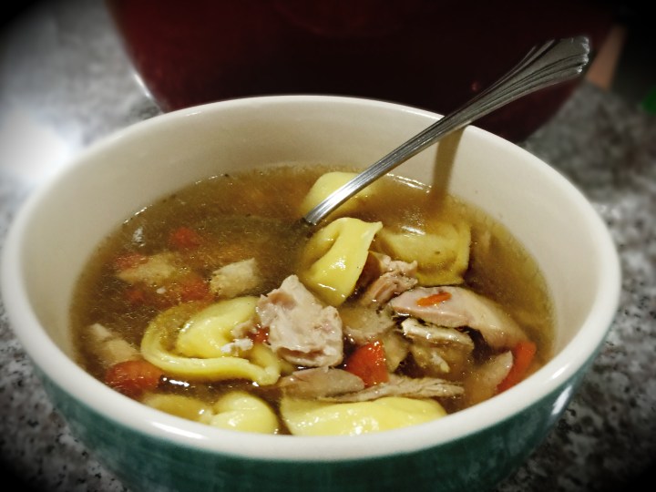 Chicken Tortellini Soup
