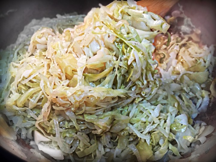 Braised Cabbage with Apples and Onions