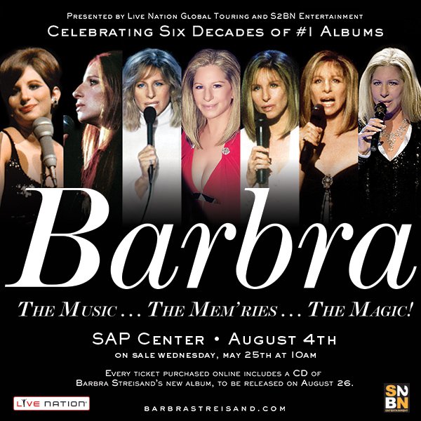 Barbra Streisand in concert