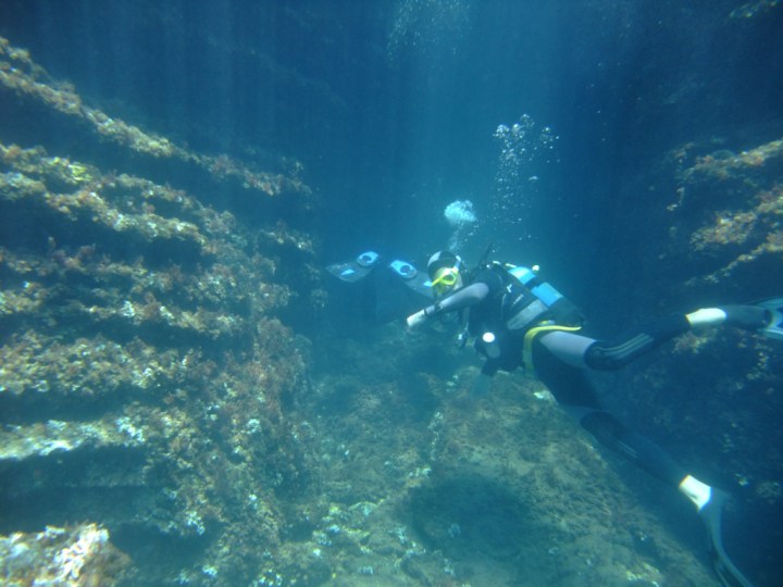 Diving in Corfu