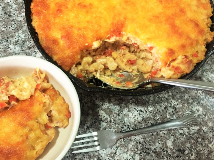 King Ranch Chicken Mac and Cheese