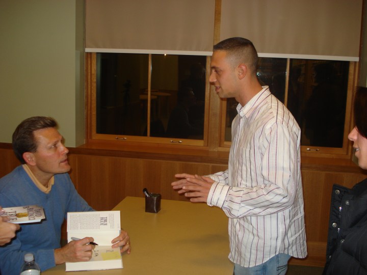 David Baldacci book signing
