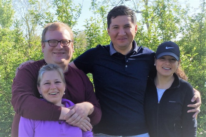 Jathan, Heather, Daniel and Priscilla in the Ozarks - Photo by Joe Sain
