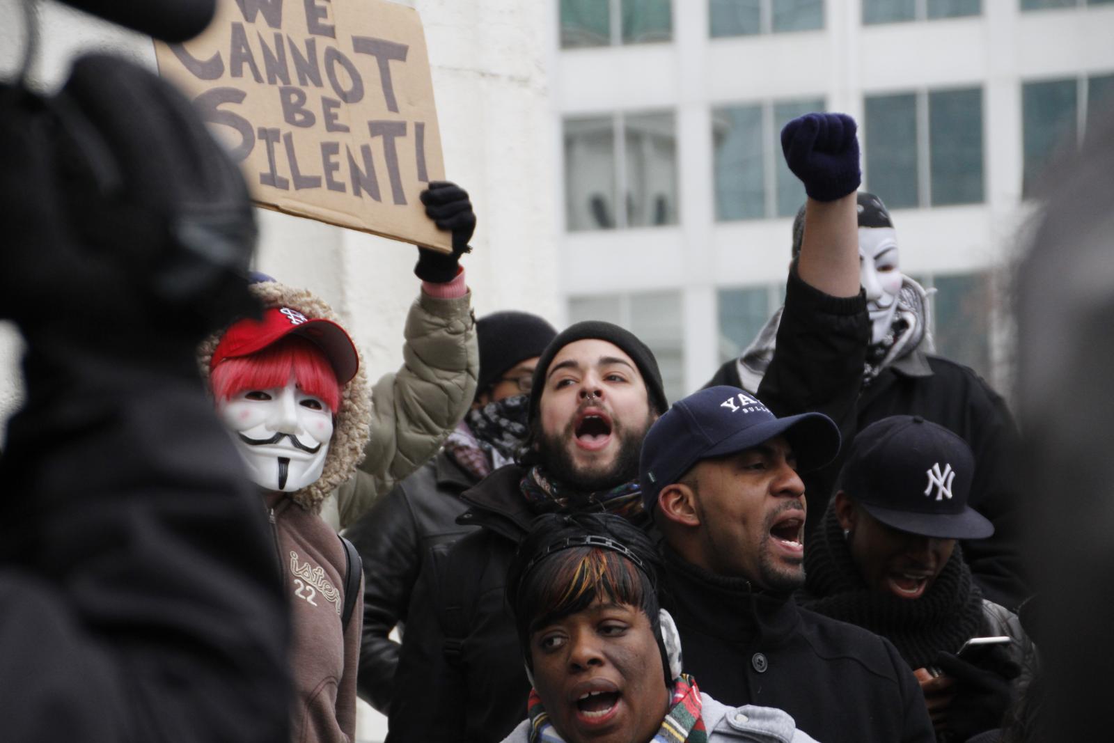 Protest in downtown St. Louis