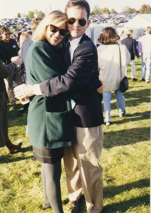 J.T. Ellison embraces her husband, Randy