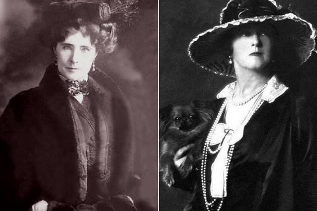 Elinor Glyn and Lady Lucile Duff-Gordon