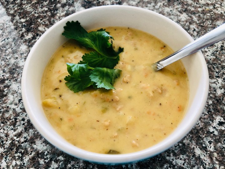 Southwest Cheeseburger Soup