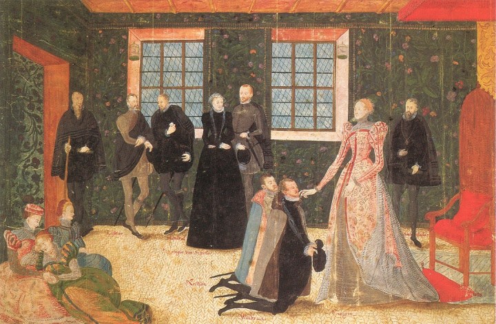 Elizabeth Receiving Dutch Ambassadors, 1560s