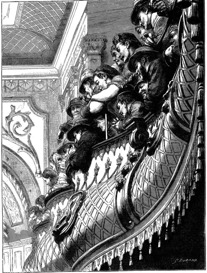 Saturday night at the Victoria Theatre