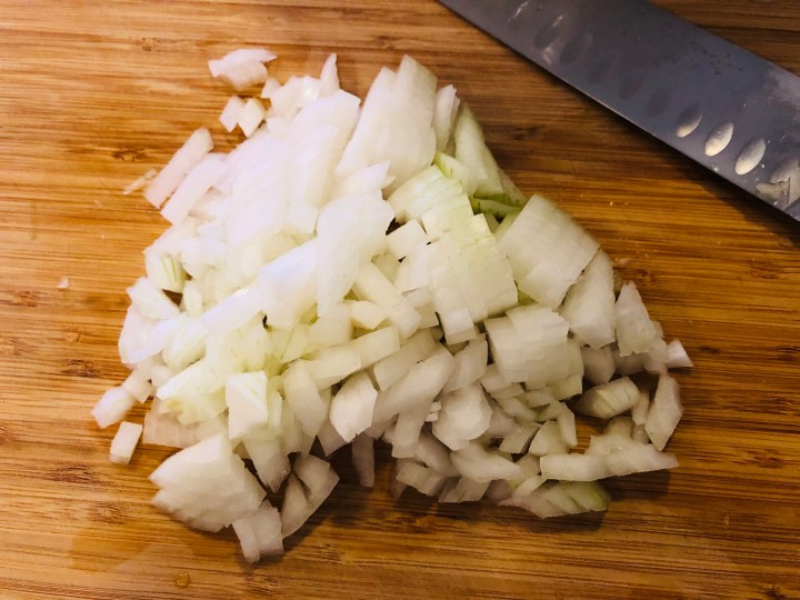 Diced onion