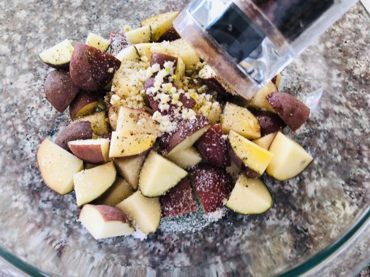 Freshly cracked black pepper