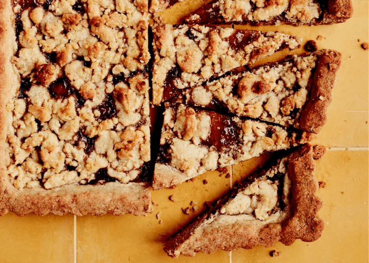 Big Almond-Orange Ginger Cookie