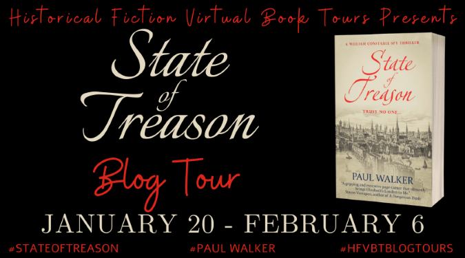 Paul Walker's STATE OF TREASON Blog Tour Banner