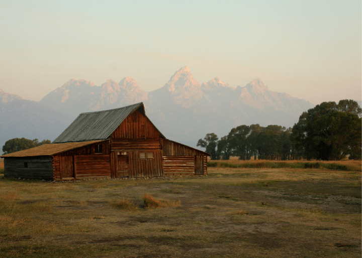 Barn in Wyoming