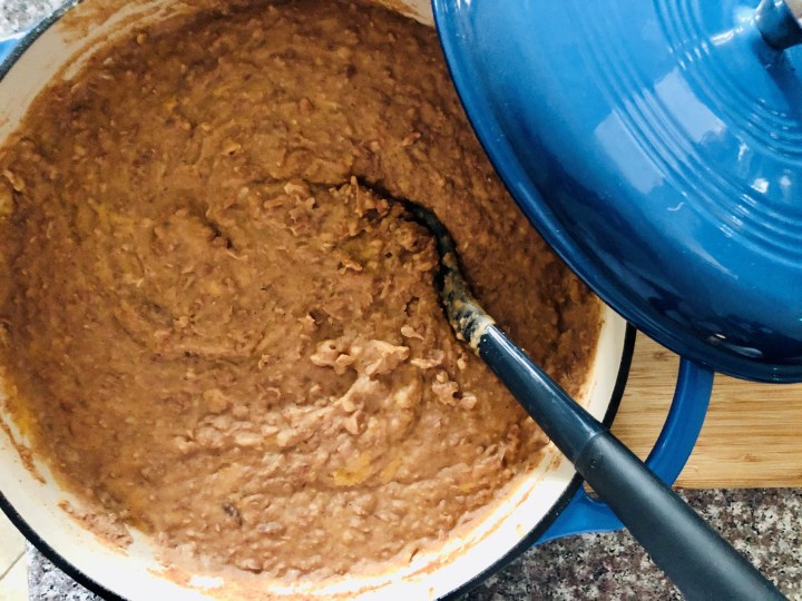 Refried beans
