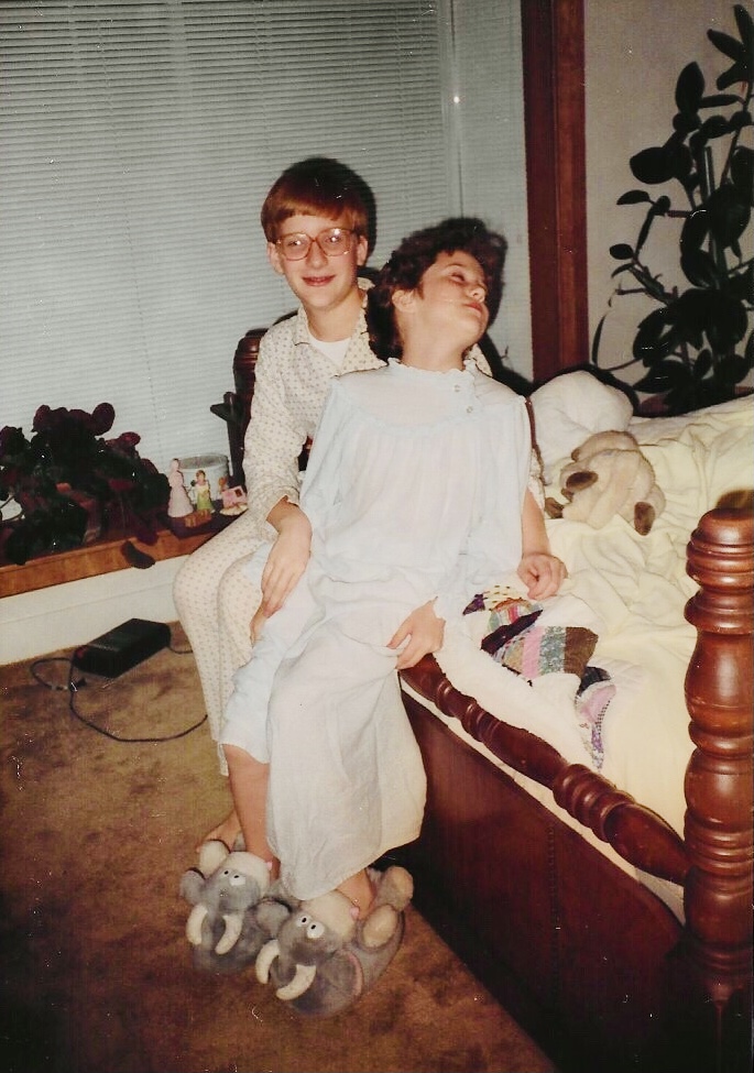 Jathan and Jaime have a sleepover