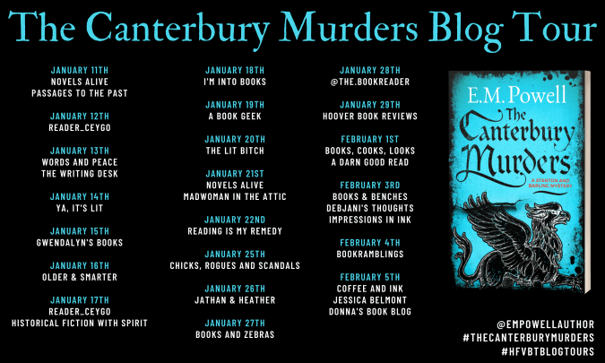 The Canterbury Murders blog tour