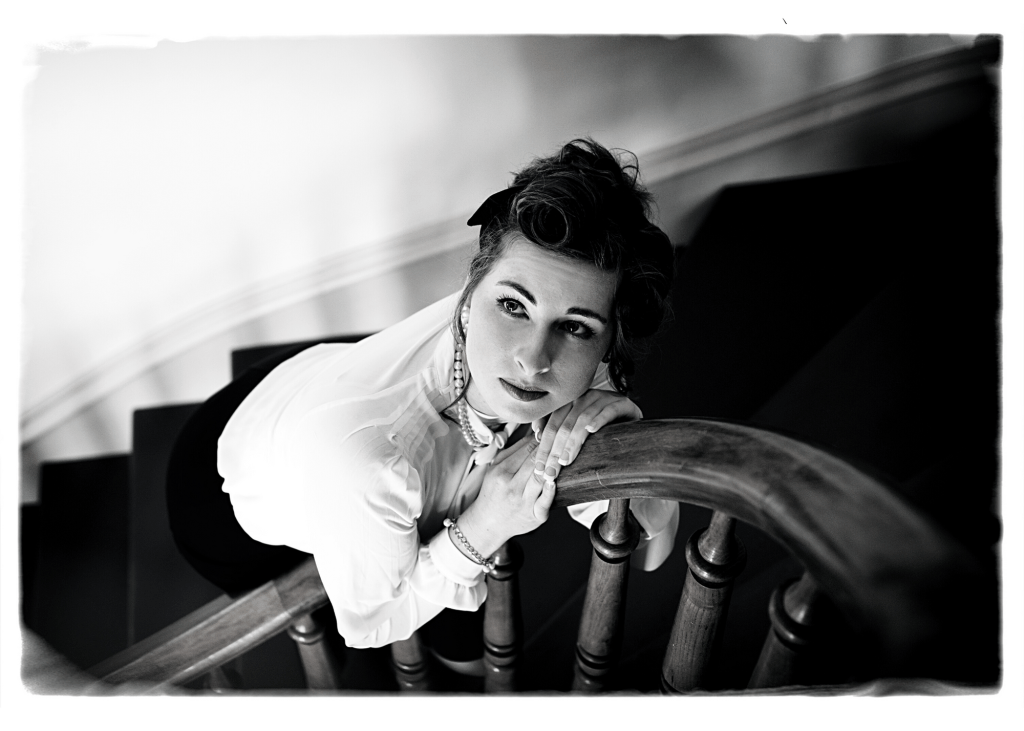 1940s era young woman