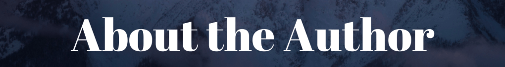 About the author banner