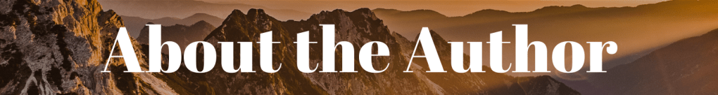 About the author banner