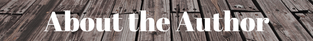 About the author banner