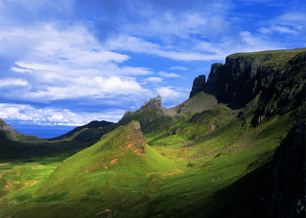 Scottish Highlands mountains