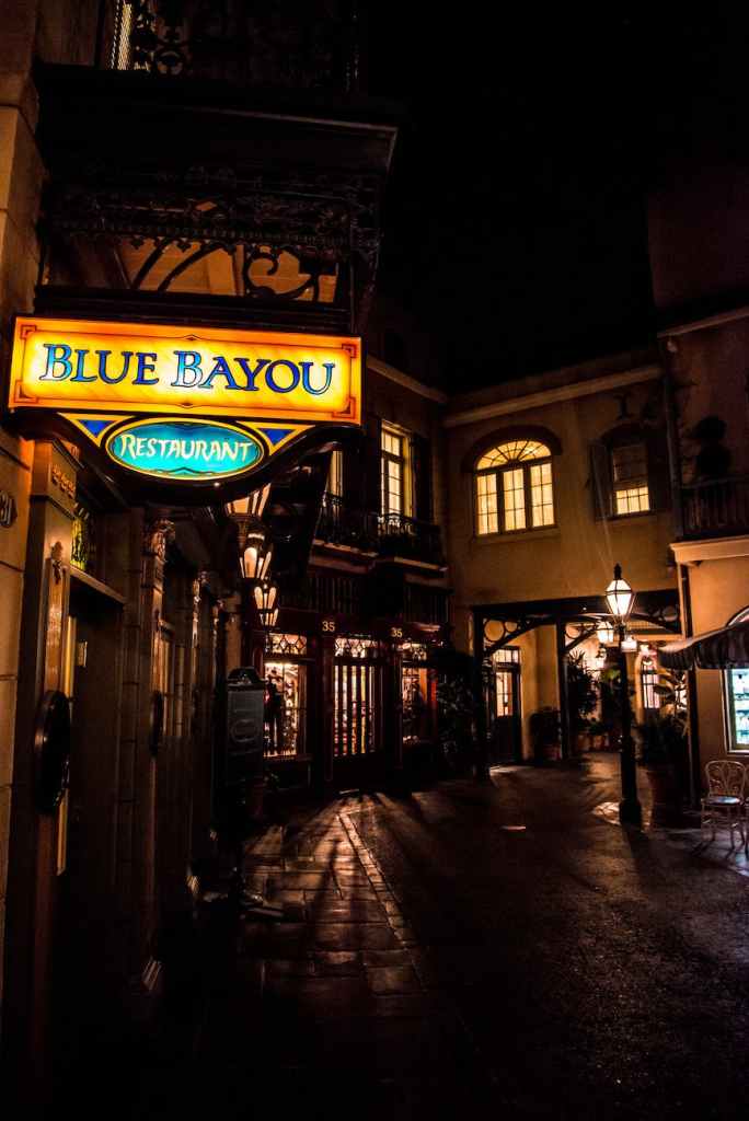 Disneyland's Blue Bayou Restaurant